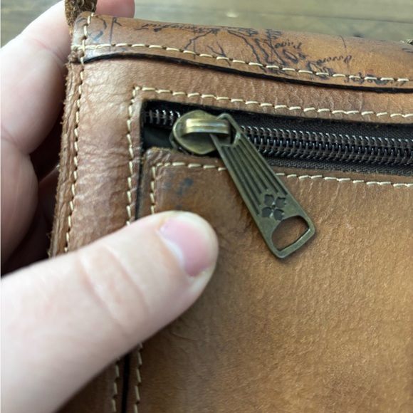 Patricia Nash Torri Crossbody Bag in Signature Map Print - Picture 13 of 13